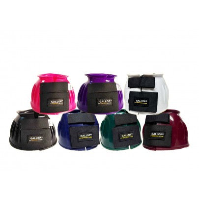 GALLOP Double Taped PVC Ribbed Over Reach Boots