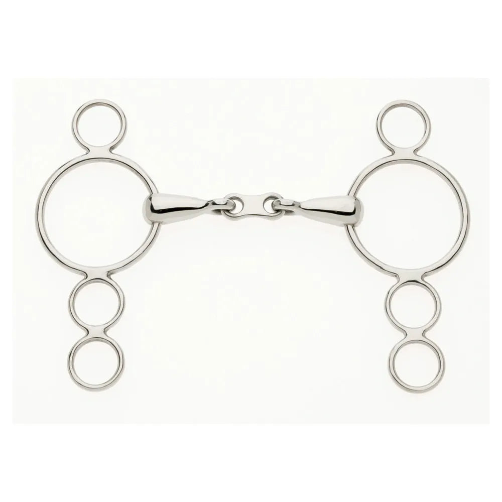 Continental 3 Ring French Link Snaffle- Lorina