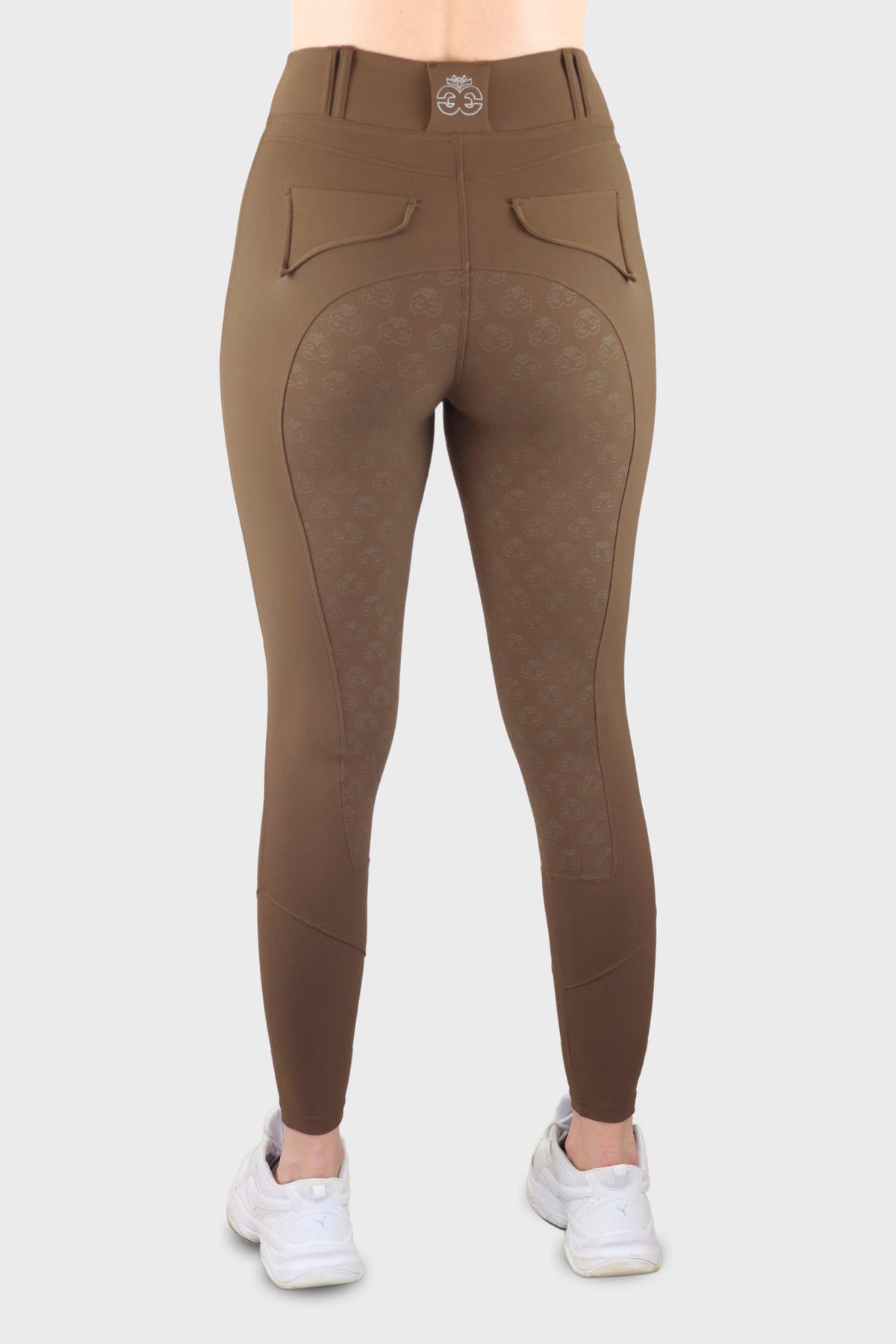 EQUEENE Performance Riding Breeches - Espresso