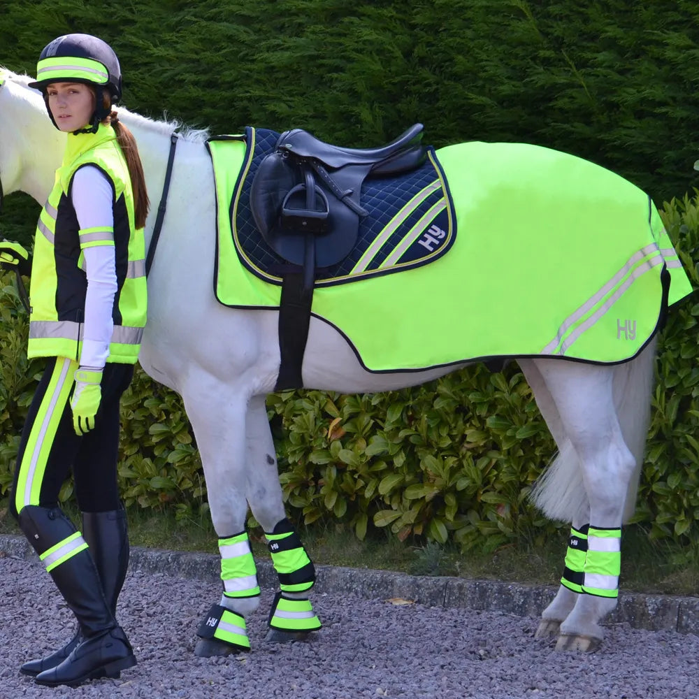Hy Equestrian Reflector Fleece Rug