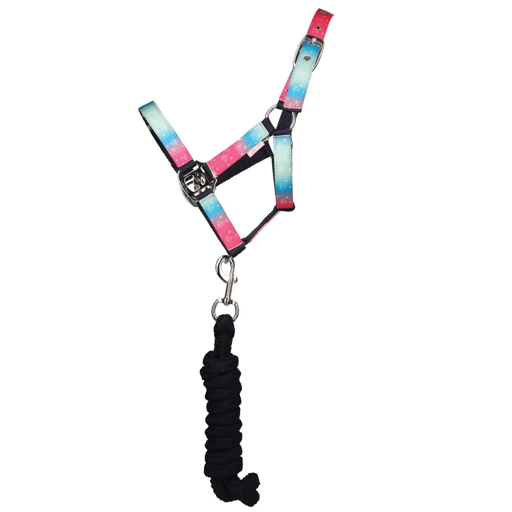 Little Rider- Dazzling Diamond Head collar and Lead rope Set