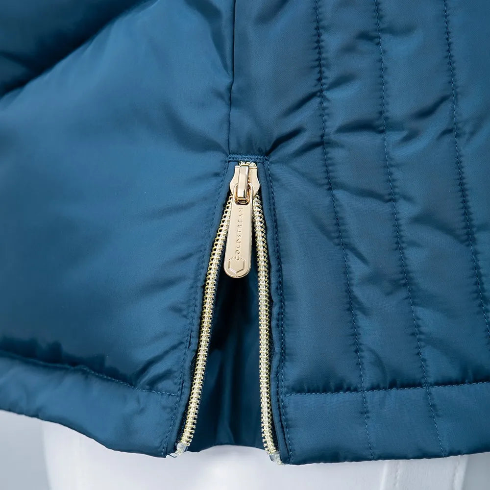 Coldstream Leitholm Quilted Gilet- Cool Slate Blue
