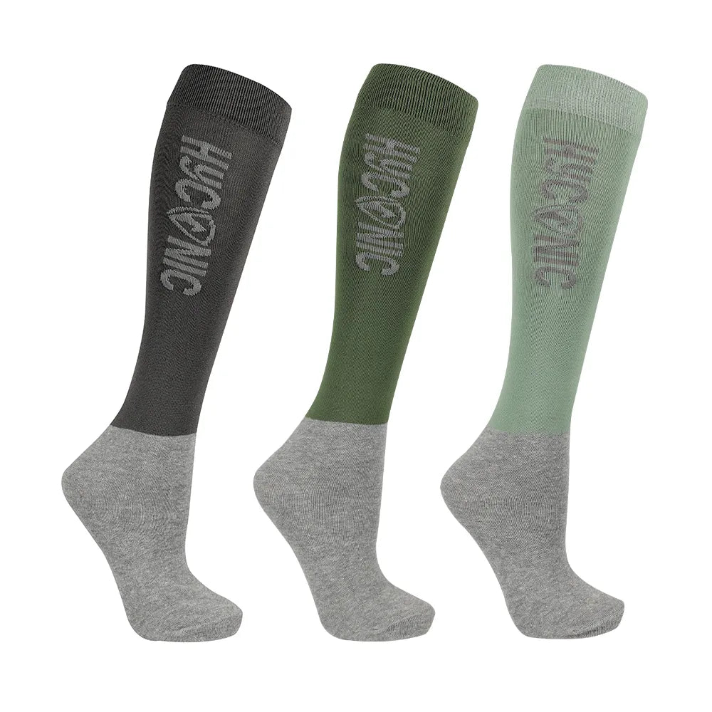 HyConic Socks- Adult 4-8 (Pack of 3)