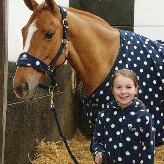 Supreme Products Dotty Headcollar and Leadrope set