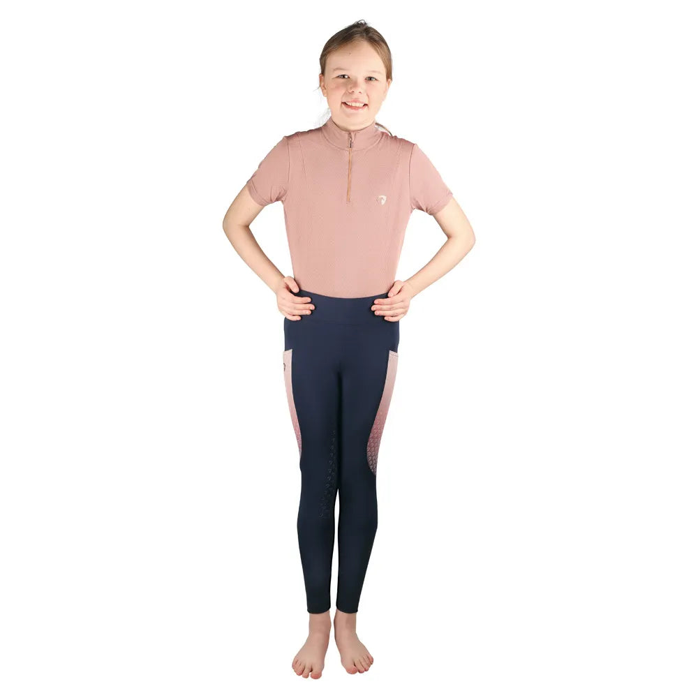 Hy Equestrian Elevate Mizs Sports Shirt- Rose