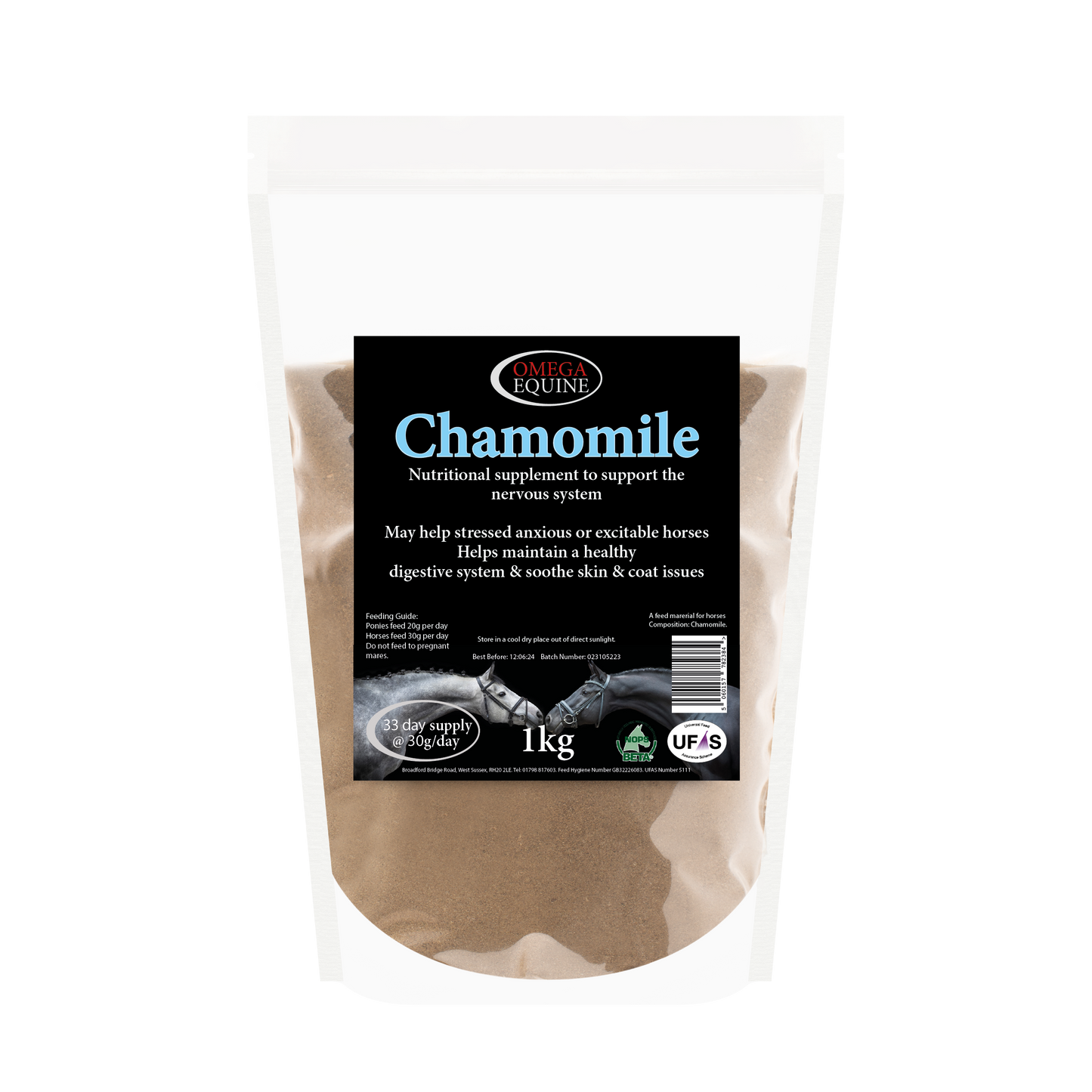 Omega Equine Chamomile 1kg