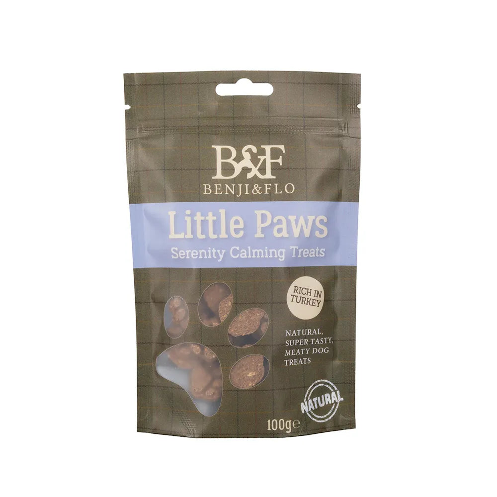 Benji & Flow Little Paws Serenity Calming Treats- Turkey