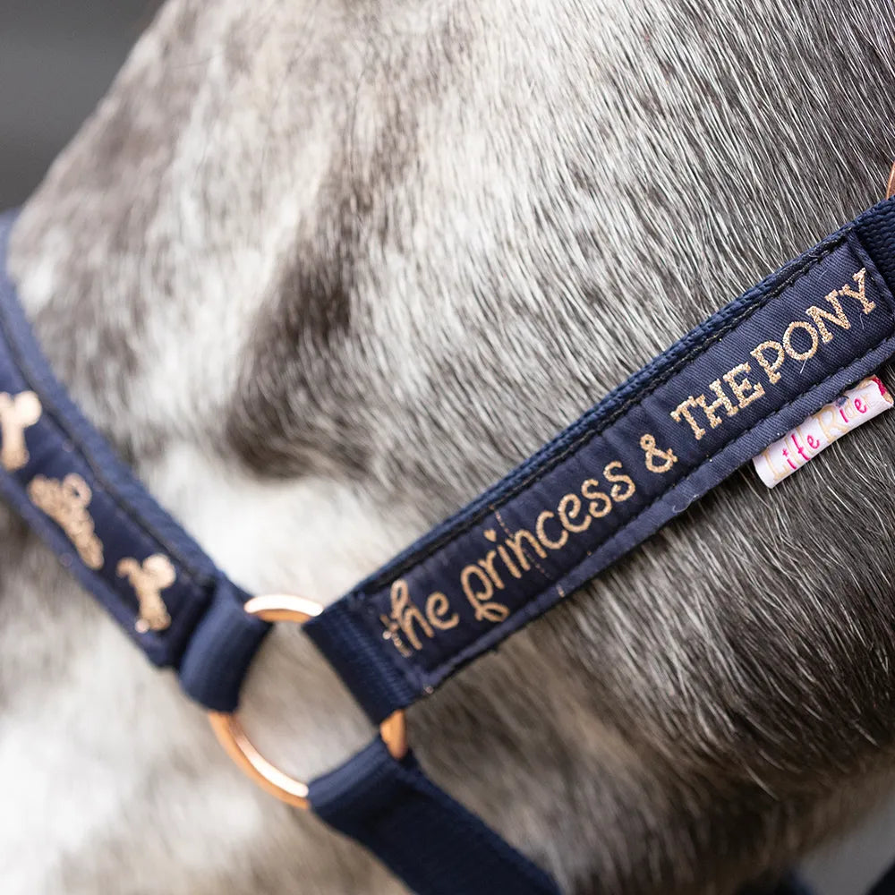The Princess and The Pony Headcollar and Lead rope set- Little Rider