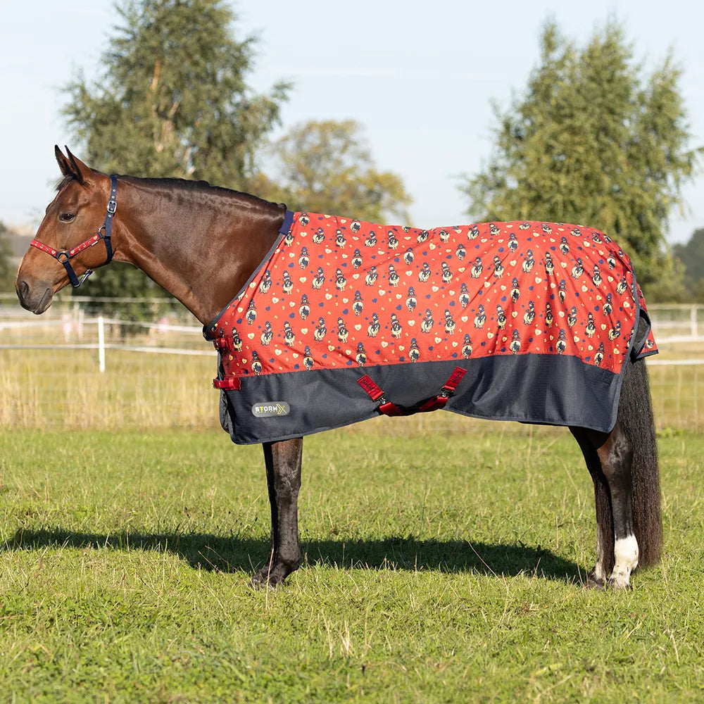 StormX Original 50 Turnout Rug - Thelwell Collection Balancing Act