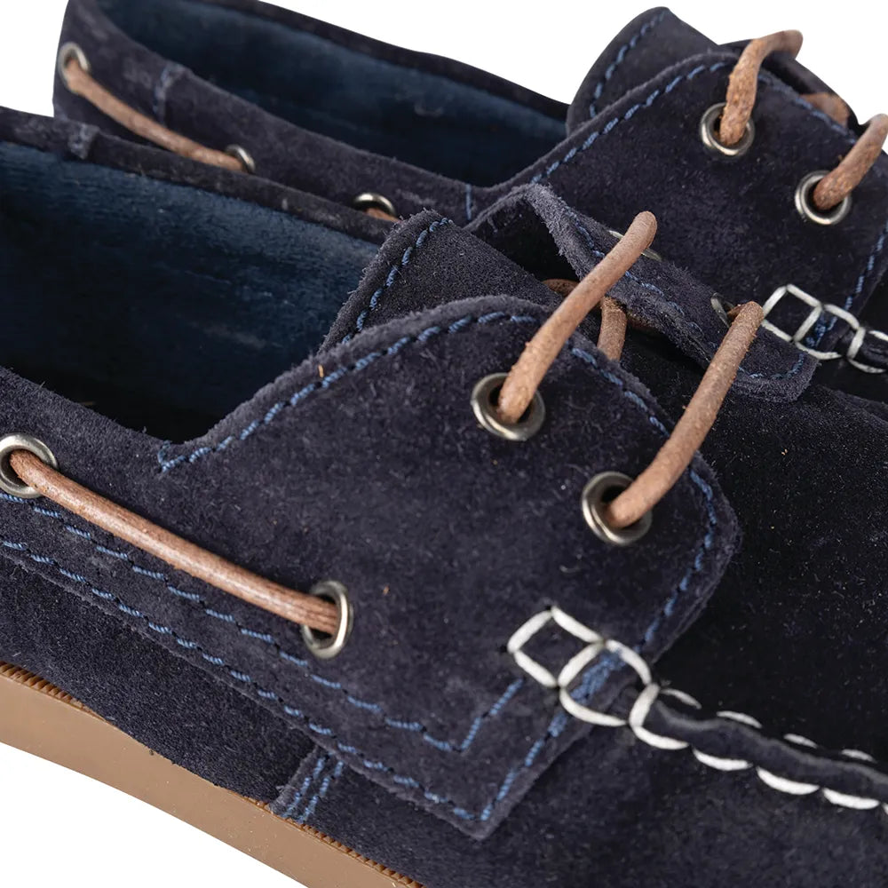 Hy Equestrian Savona Deck Shoes- Navy