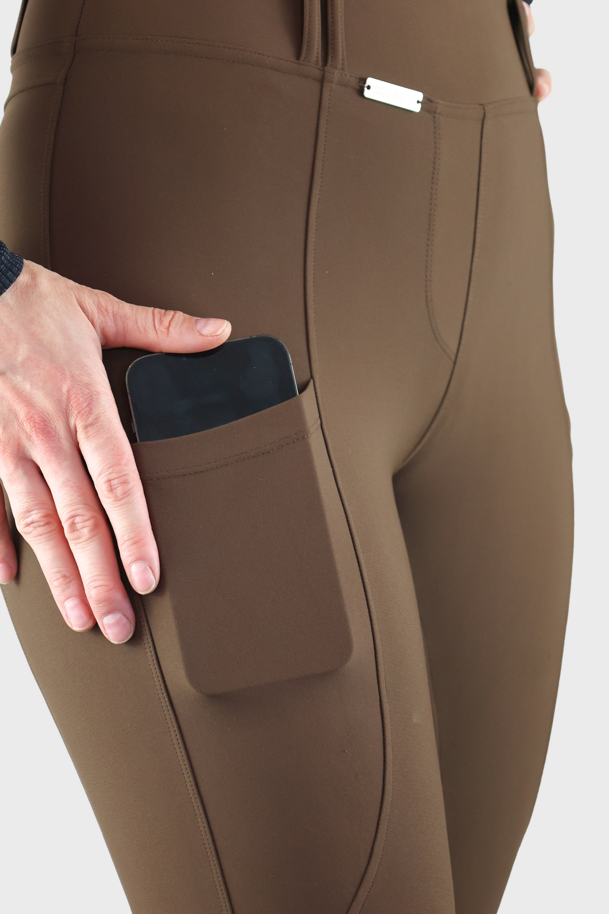EQUEENE Performance Riding Breeches - Espresso