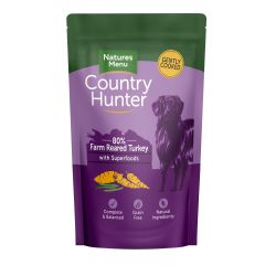 Country Hunter 80% Farm Reared Turkey with Superfoods 150g