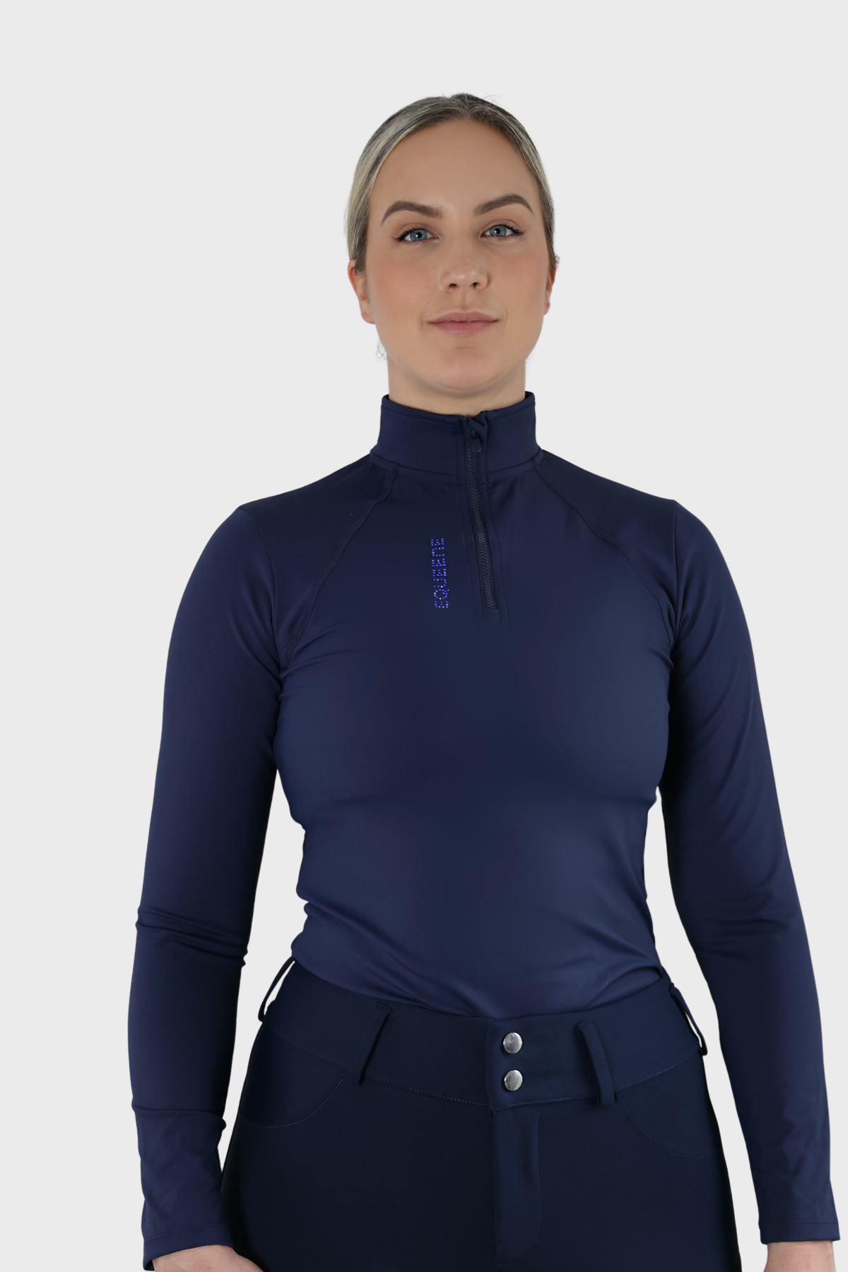 EQUEENE Classic Riding Baselayer - Navy