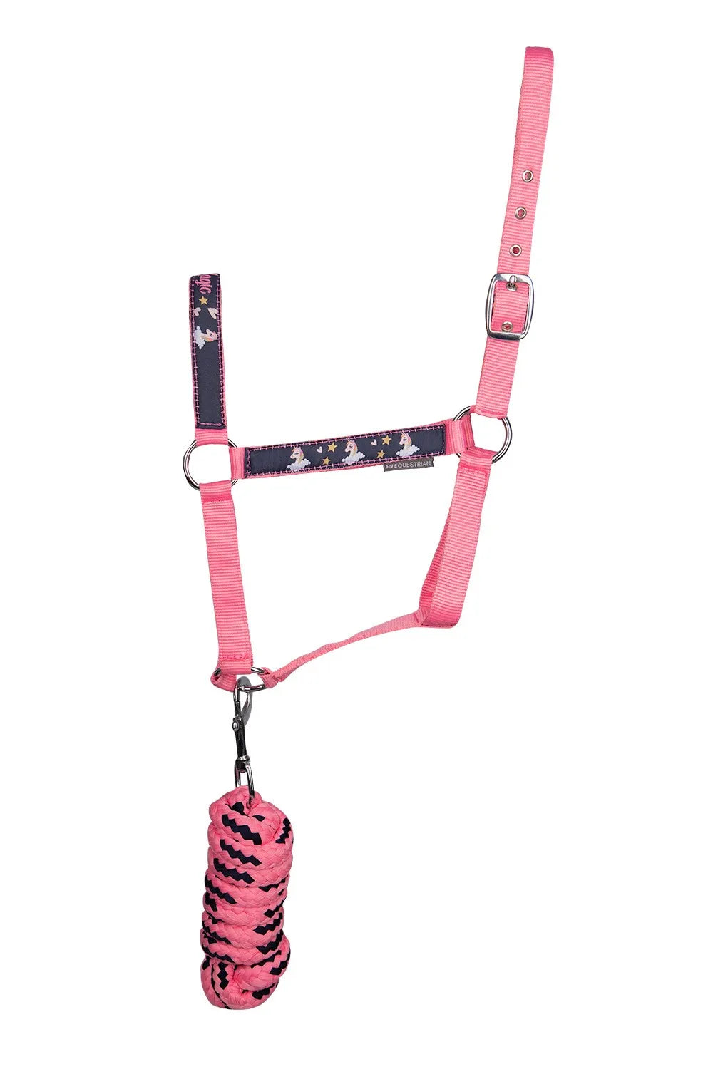 Hy Equestrian Unicorn Magic Headcollar and Leadrope set