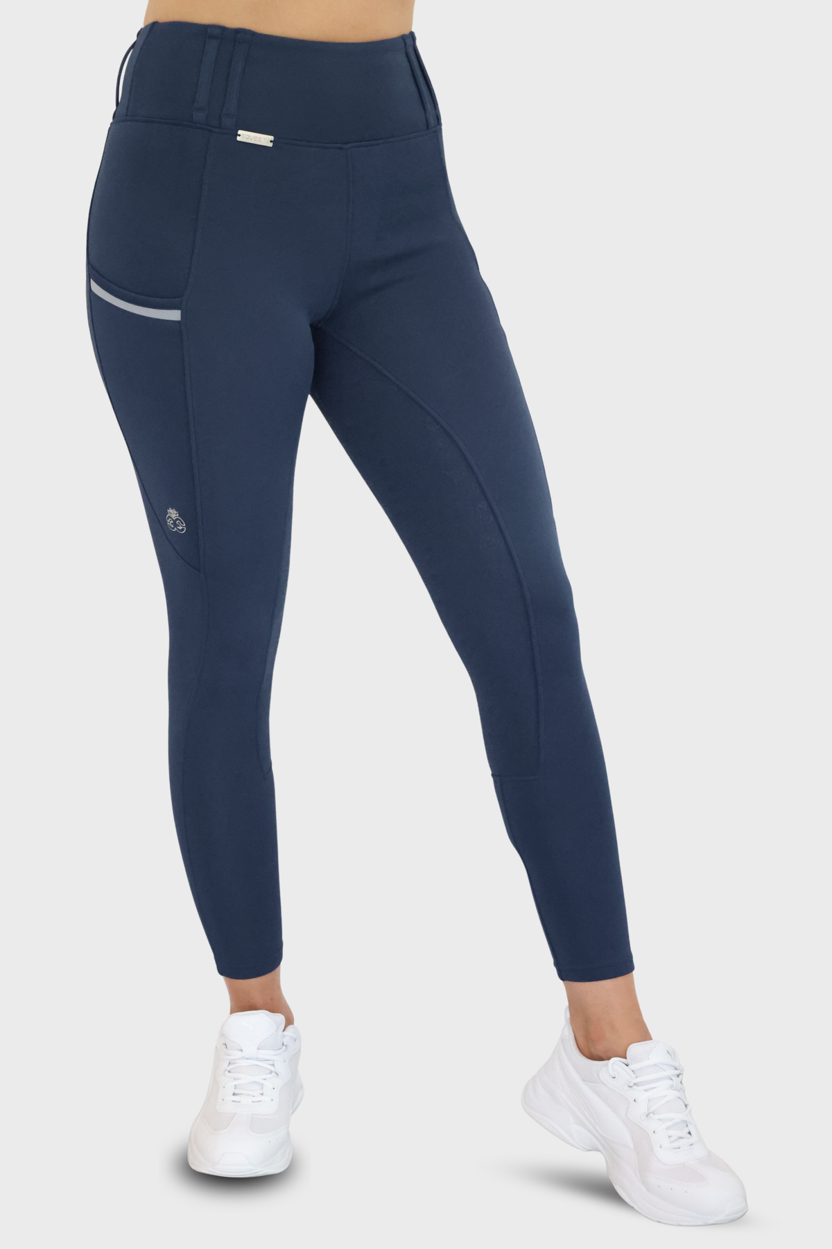 EQUEENE Pro Winter Breeches - Navy