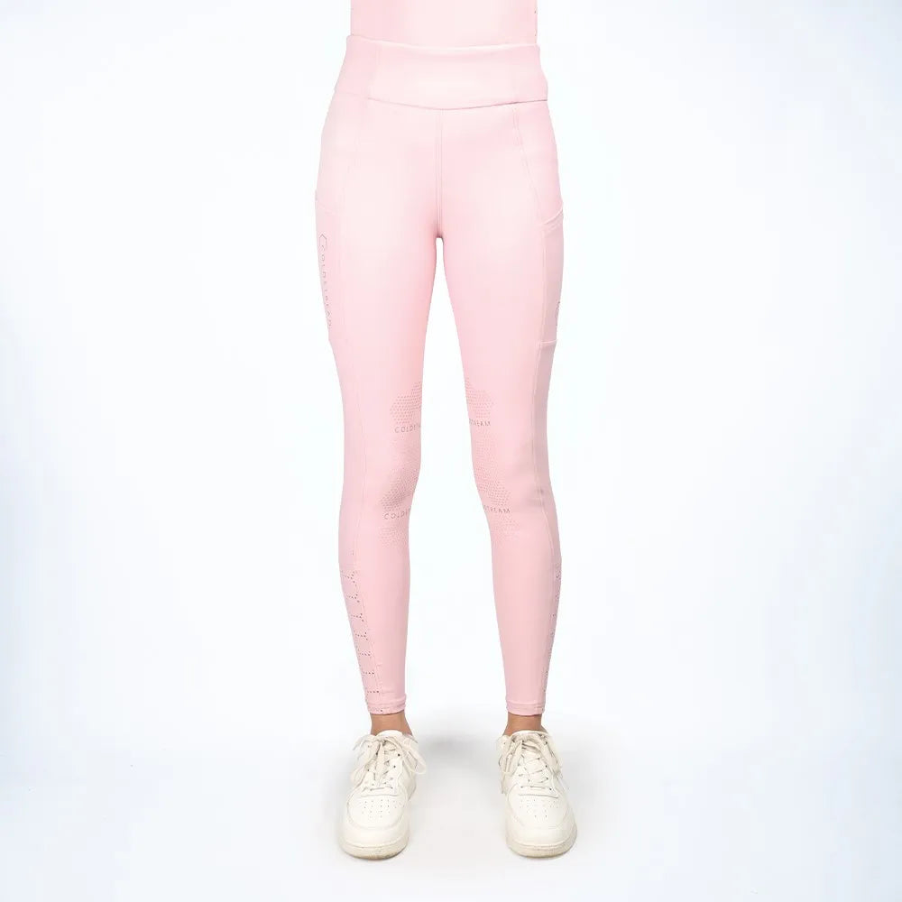 Coldstream Cranshaws Riding Tights- Blush Pink