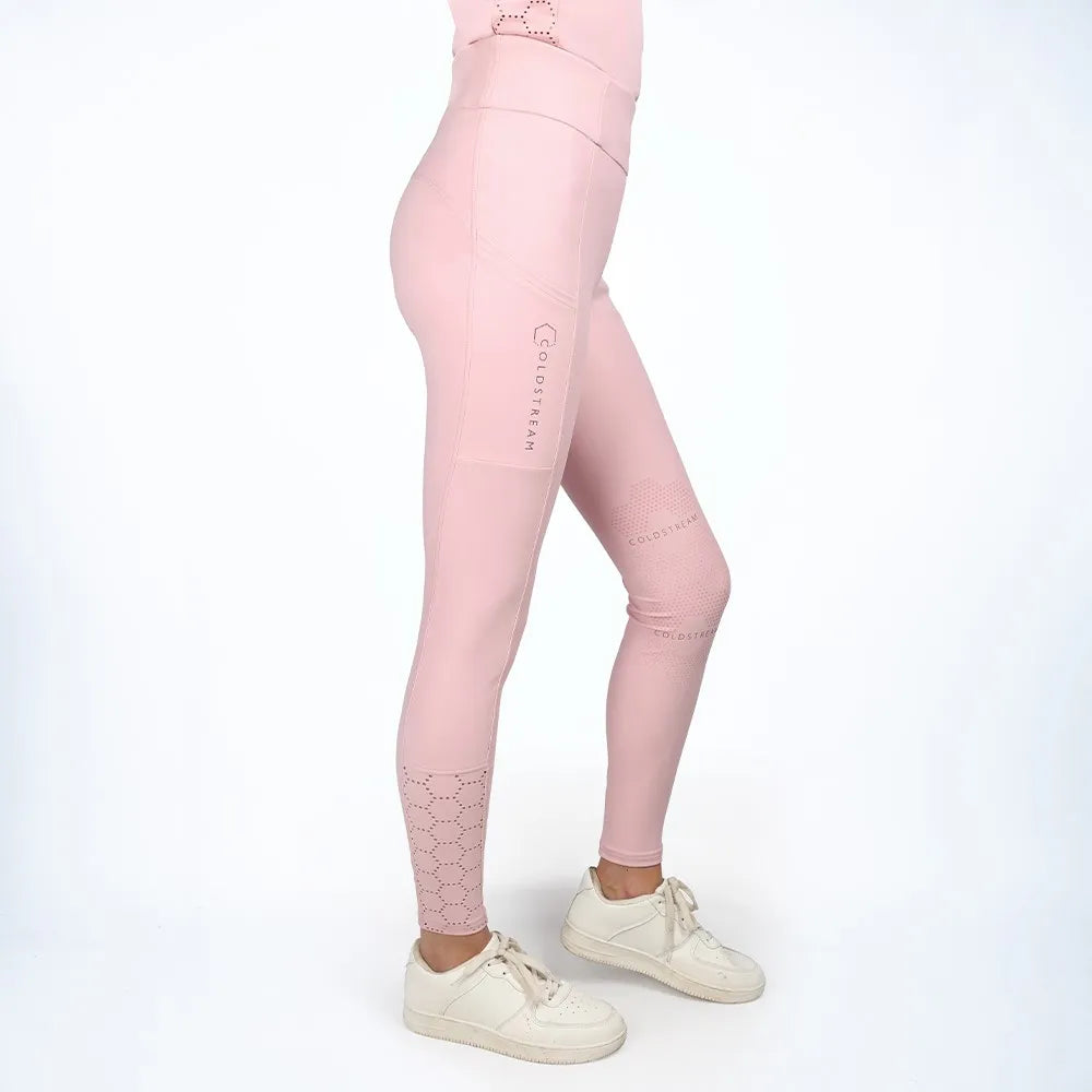 Coldstream Cranshaws Riding Tights- Blush Pink