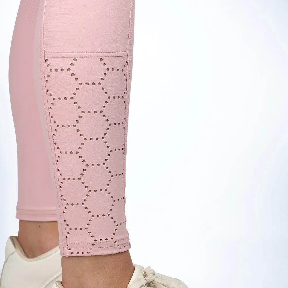 Coldstream Cranshaws Riding Tights- Blush Pink