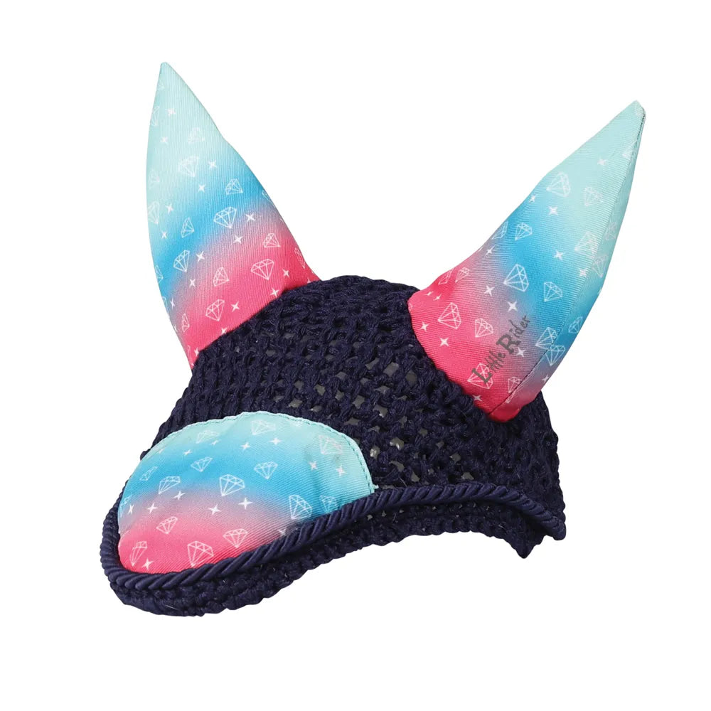 Saddle Pad & Ear Bonnet Set- Dazzling Diamond by Little Rider