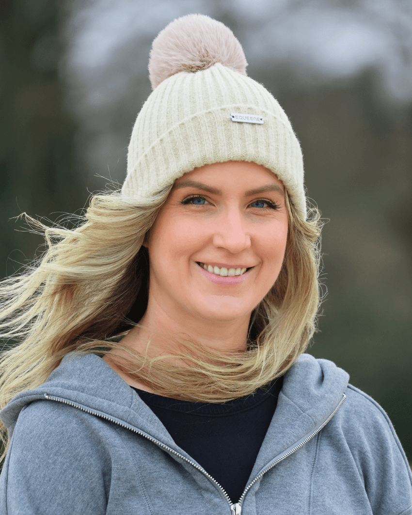 EQUEENE Beanie Hat - Stone