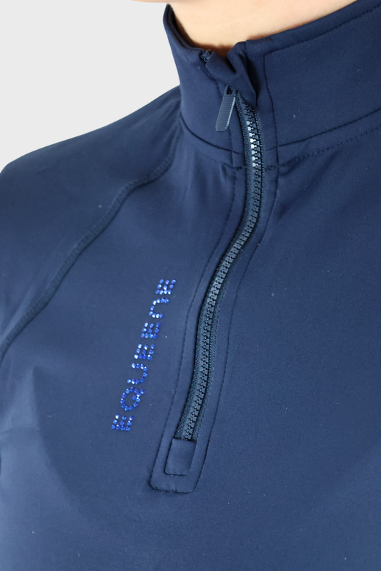EQUEENE Classic Riding Baselayer - Navy