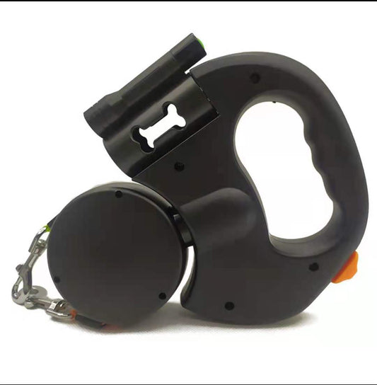 Creative Retractable Two Dog Lead