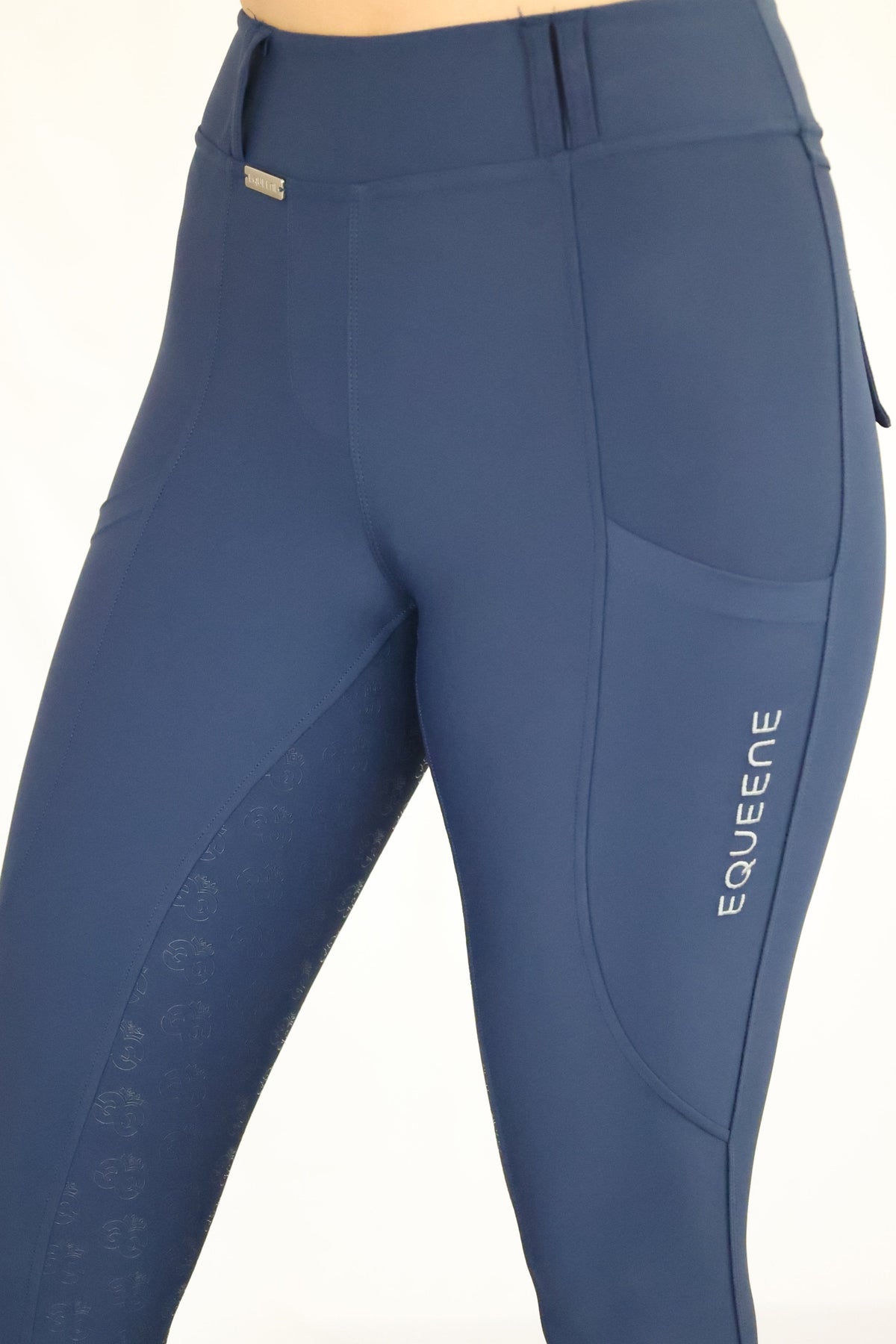 EQUEENE Performance Riding Breeches - Navy