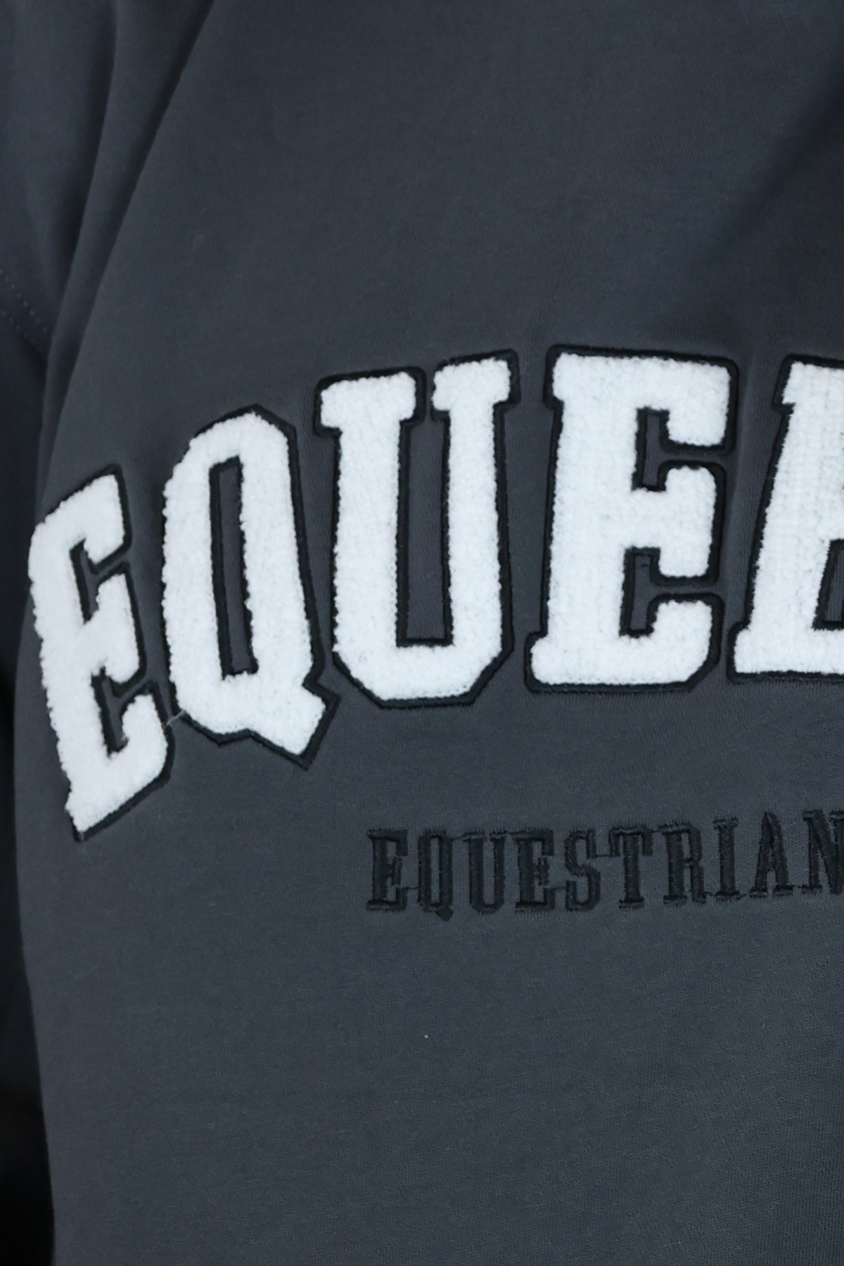 EQUEENE Ellie Oversized Hoodie - Granite