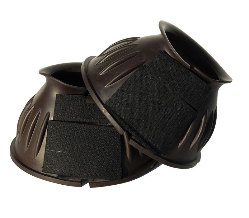 Rhinegold Touch Tape Fastening Over Reach Boots- Various Colours