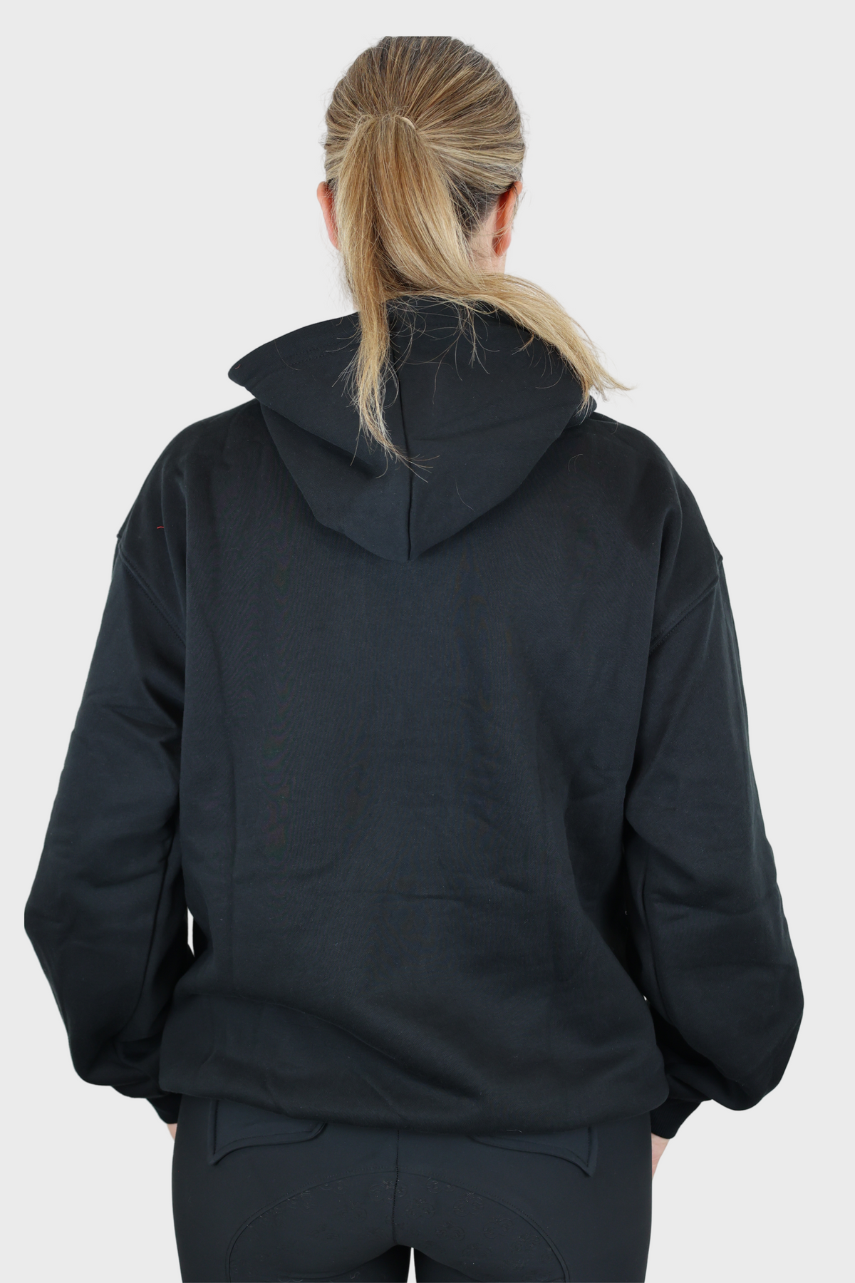 EQUEENE Ellie Oversized Hoodie - Black