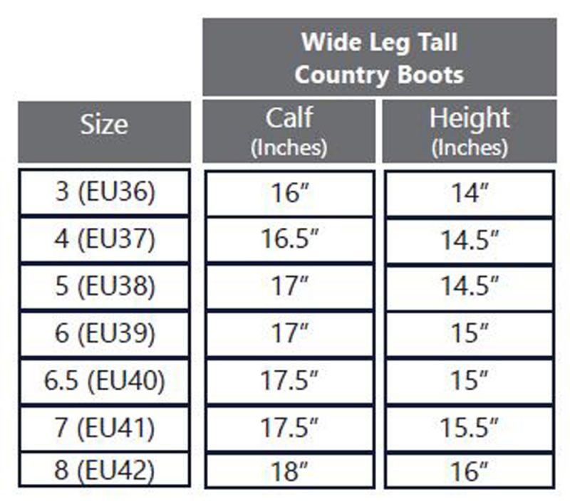 Rhinegold Beaumont Waterproof Country Boot Wider Calf Fitting