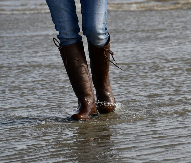 Rhinegold Beaumont Waterproof Country Boot Wider Calf Fitting
