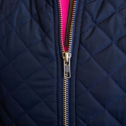 Gallop Womens Navy Gillet