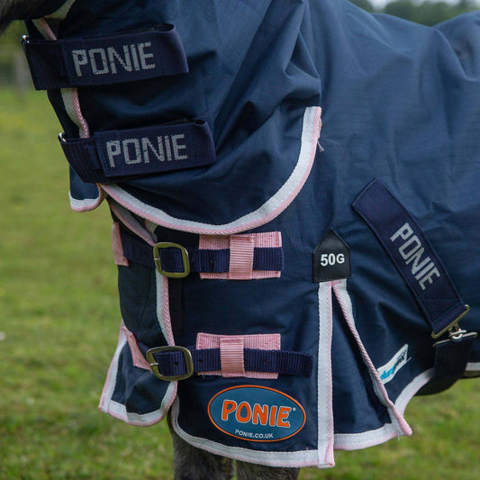 GALLOP-PONIE 50g Duraproof 600D Combo/Fixed Neck Turnout Rug