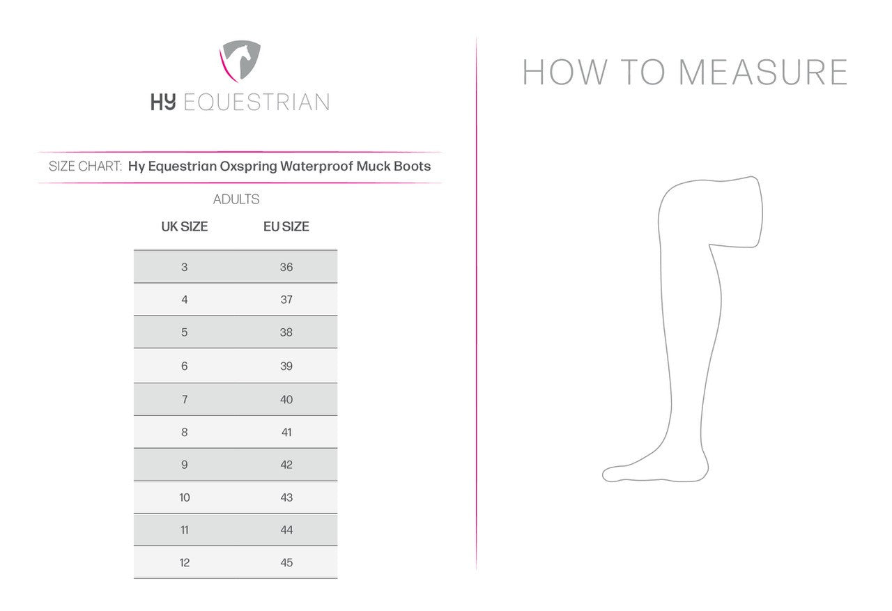 Hy Equestrian Oxspring Waterproof Muck Boots