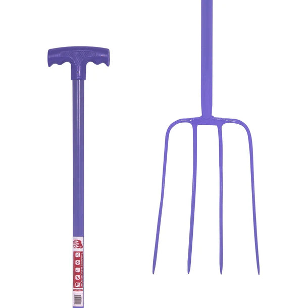 Red Gorilla Manure Fork ( R Handle)