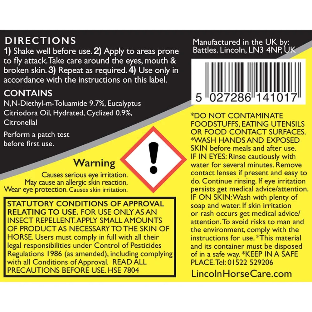 Lincoln Roll-on Fly Repellent