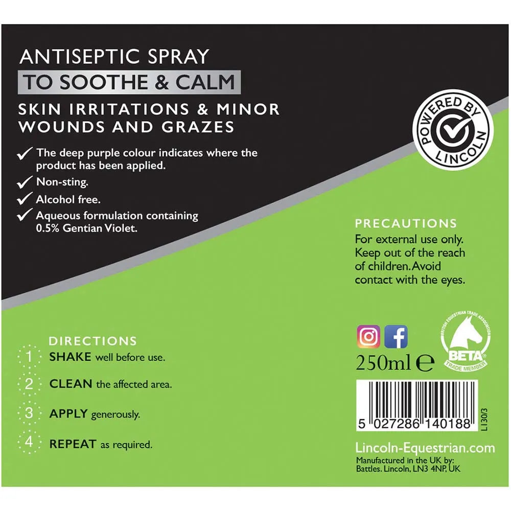 Lincoln Purple Spray 250ml