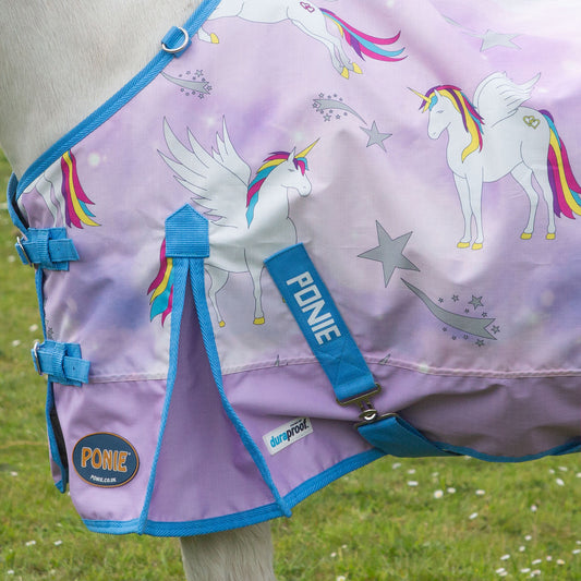 PONIE LIMITED EDITION 'Pegacorn' Duraproof Lightweight Turnout