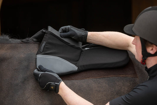 Rhinegold Pro Shock Absorber Memory Foam Saddle Riser Pad With Interchangeable Memory Foam Pads