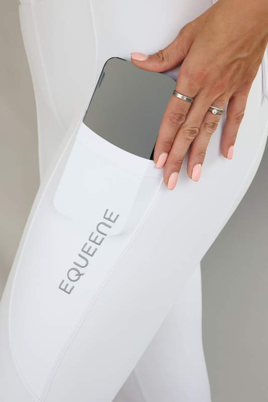 Performance Riding Breeches - White