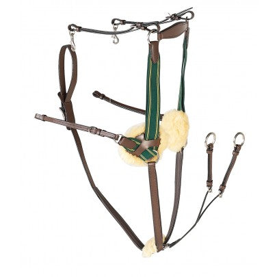 Leather 5-Point Breastplate- Full Size