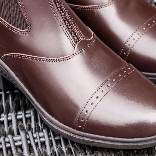 Brogini Tivoli Zipped Boots- Brown