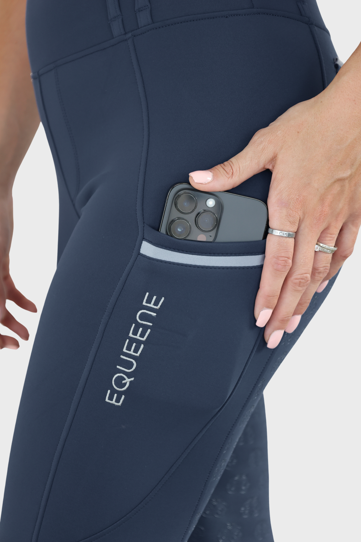 EQUEENE Pro Winter Breeches - Navy
