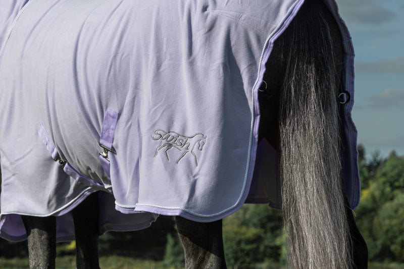 Swish Fleece Rug With Neck Cover - Violet