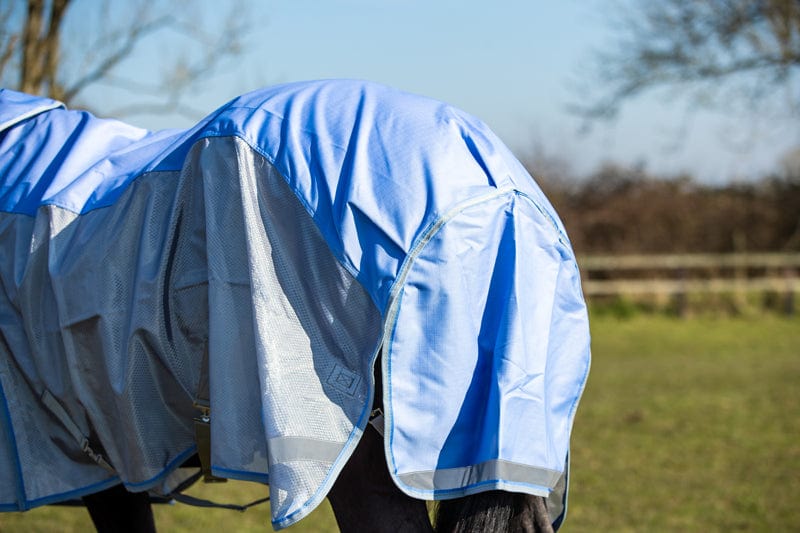 Swish Fly Turnout Combination Rug - Cornflower