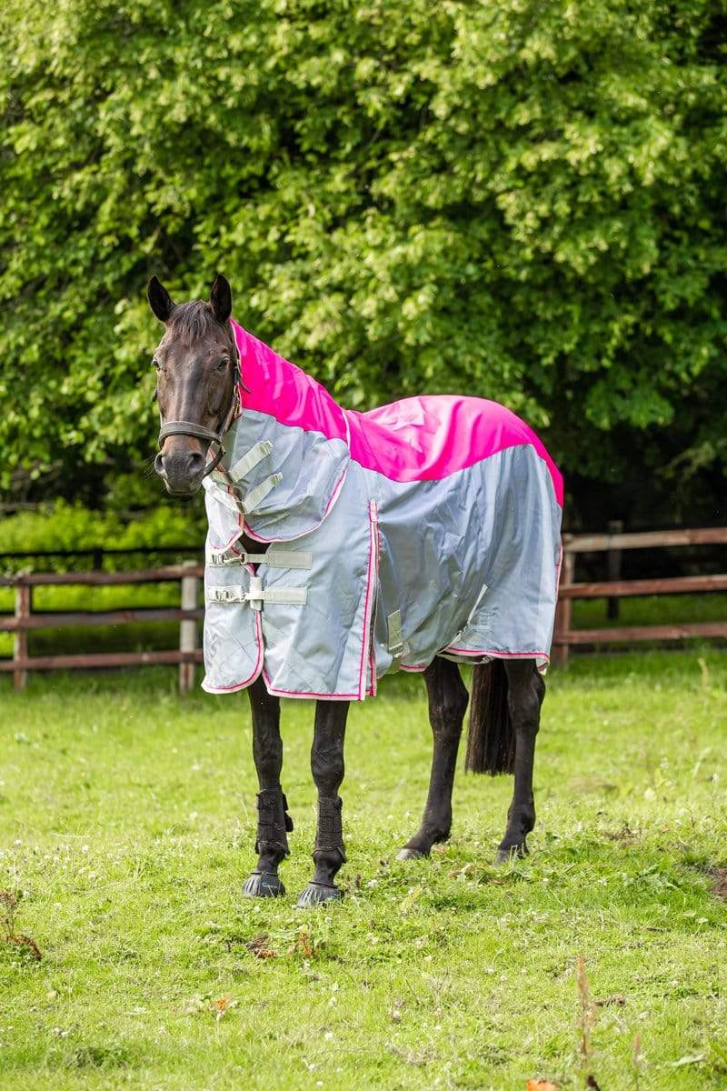 Swish Fly Turnout Combination Rug - Pink