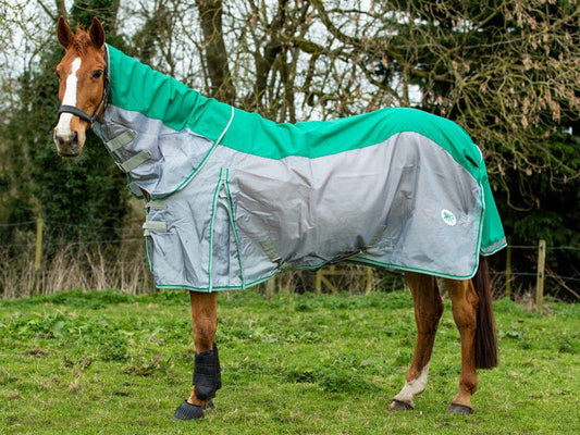 Swish Fly Turnout Combination Rug (MESH) - Green