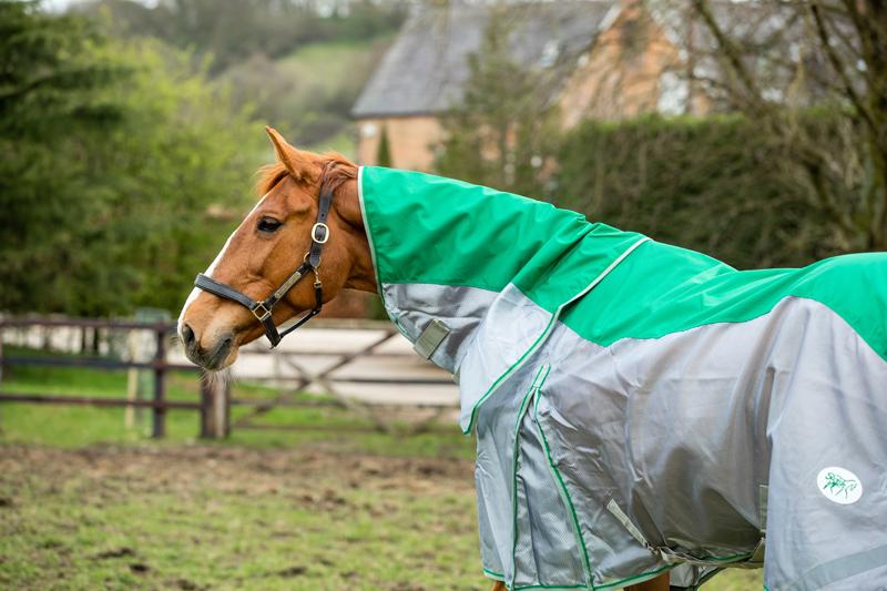 Swish Fly Turnout Combination Rug (MESH) - Green