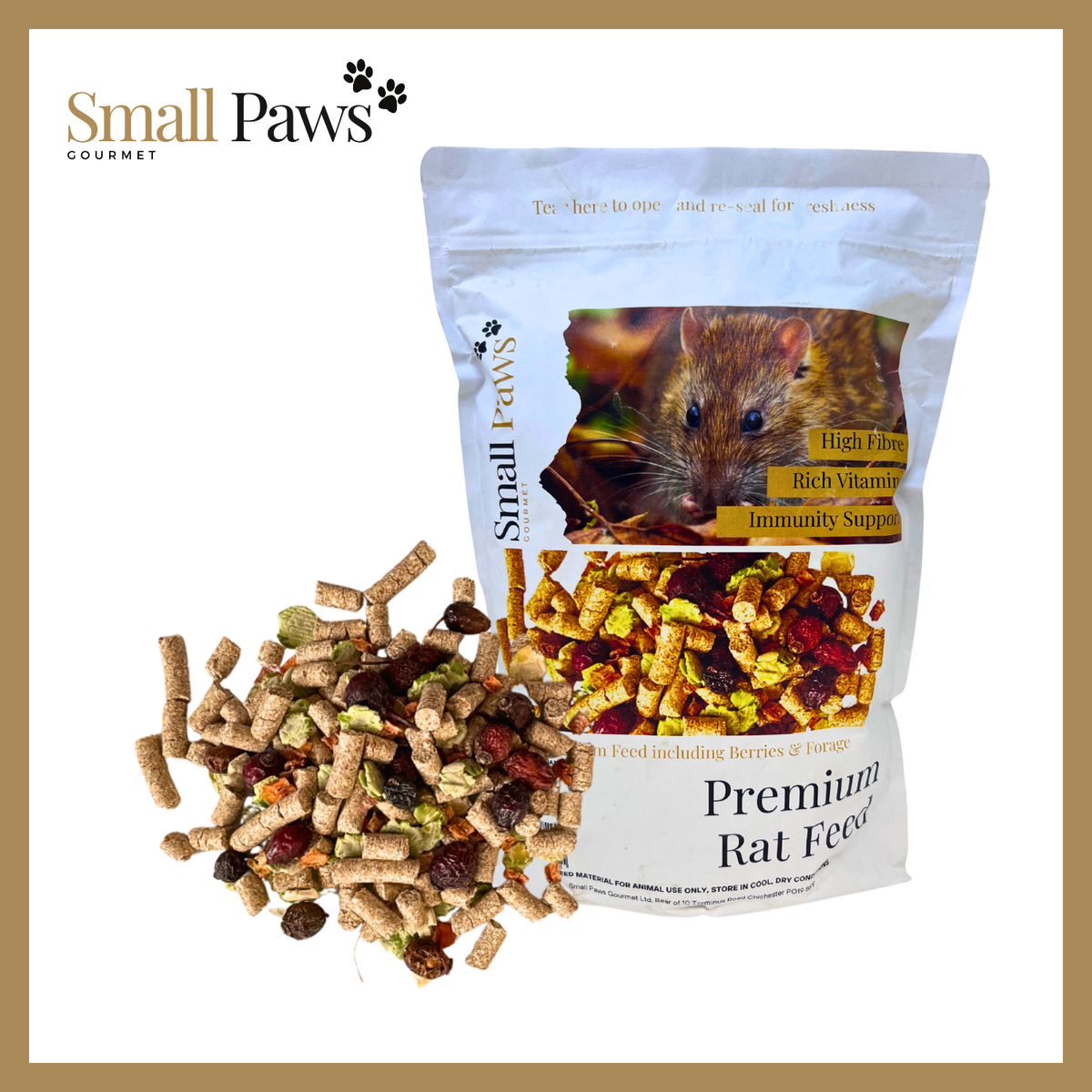 Small Paws Premium Mouse Feed